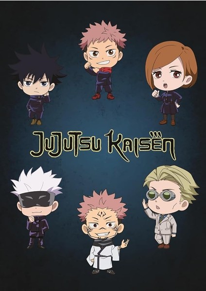 Şeyler Jujutsu Kaisen Not Defteri
