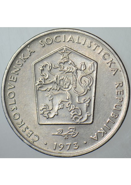 Çekoslovakya 2 Koruna 1973 Sosyalist Dönem. modelleri