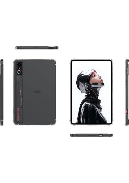 Redmagic Astra Gaming Tablet Için Kılıf, Ultra Ince Yumuşak Tpu Kılıf, Darbeye Dayanıklı Koruyucu-Şeffaf indirimleri