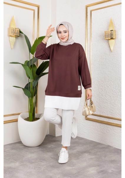 Kadın Piliseli Modal Kumaş Tunik fırsatları