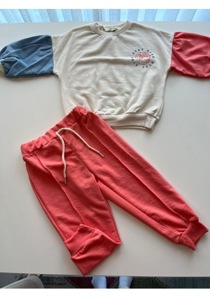 MK-2474 Kız Çocuk %100 Pamuk Kiremit Eşofman Takım fiyatları