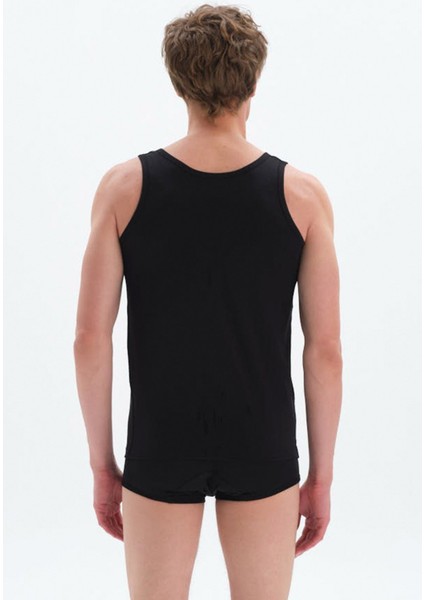 Erkek Pamuklu Geniş Yakalı Askılı Atlet D5001 modelleri