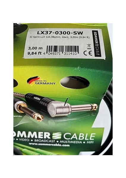 Kablo Sc-Spirit Llx Enstrüman Kablosu “düşük Kayıp” Jack NP2X-BAG/JACK NP2X-BAG (3m) fiyatları