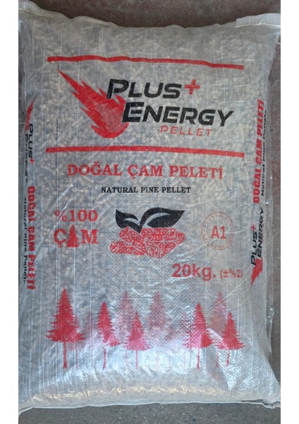 Çam Peleti ( 10KG )Yüksek Yanma Enerjisine Sahip 6 mm Şeffaf Poşet A1 Kalite %100 Çam Dumansız Yakıt modelleri