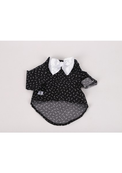 Köpek Kedi Papyon Desenli Gömlek fırsatları