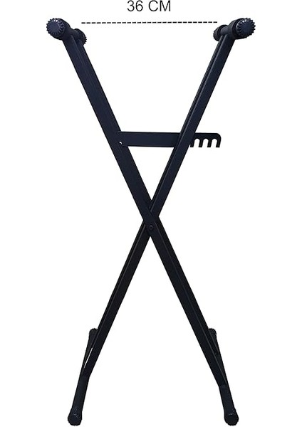 Carries Value... Old-Dbl Org/klavye Standı Sehpası (Black) fiyatları