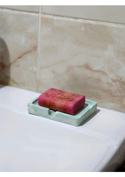 Dekoratif Desenli Katı El Sabunluk, Dökmetaş Tozu, Oluk Su Giderli fırsatları