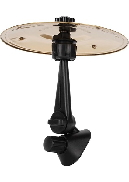 Araba Drum Zil Hava Havalandırma, Müzik Aşıkları ve Davulcular Için Mini Drum Crash Cymbal, Gösterge Tablolarına ve Havalandırmalara Kolay Yükleme (Gold)