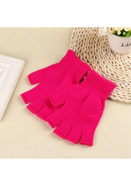 Tiriko Kadın Kesik Eldiven Fuşya