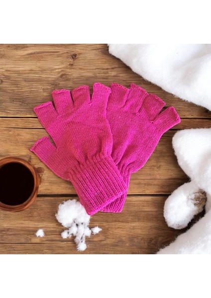 Tiriko Kadın Kesik Eldiven Fuşya fiyatları