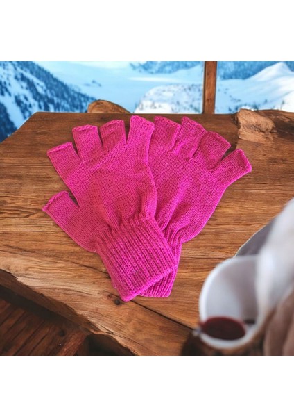 Tiriko Kadın Kesik Eldiven Fuşya modelleri