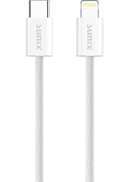 30W Hızlı Şarj Usb-C Lightning Data ve Şarj Kablosu IP11