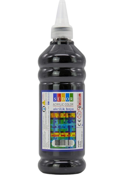 Akrik Boya 500 ml Siyah modelleri