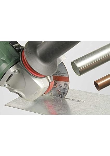 Kesme Diski Ince Açılı Taşlama 115 mm - Paslanmaz Çelik Inox Için Ayırma Diski - Saklama Kutusu Kulak Tıkacı Dahil - Abm. 115 x 1 x 22,23, Ø indirimleri