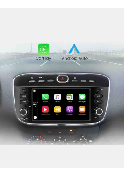 Fiat Linea Yeni Göğüs Uyumlu 4gb Ram 64GB Hafıza Android Multimedya Teyp Carplay Kamera Hediyeli fırsatları