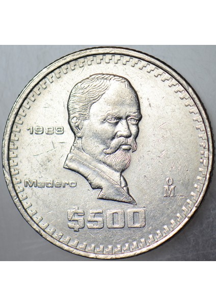 Meksika 500 Peso 1988. fiyatları