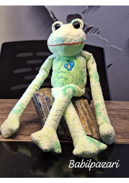 Cam Göz Elleri Yapışkan Kurbağa 45CM