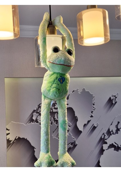 Cam Göz Elleri Yapışkan Kurbağa 45CM fırsatları