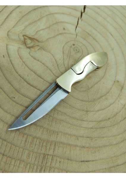 El Yapımı Pirinç Kabze Paslanmaz Çelikten Haylet Çakı Erkekler Için Kişiselleştirilebilir Hediye Kamp ve Doğa Bıçağı fırsatları