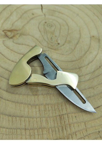 El Yapımı Pirinç Kabze Paslanmaz Çelikten Haylet Çakı Erkekler Için Kişiselleştirilebilir Hediye Kamp ve Doğa Bıçağı indirimleri