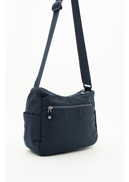 Sanmorris Glc Kadın Çok Gözlü Suya Dayanıklı Krinkıl Kumaş Siyah Renkli Çapraz Askılı Omuz Çantası fiyatları