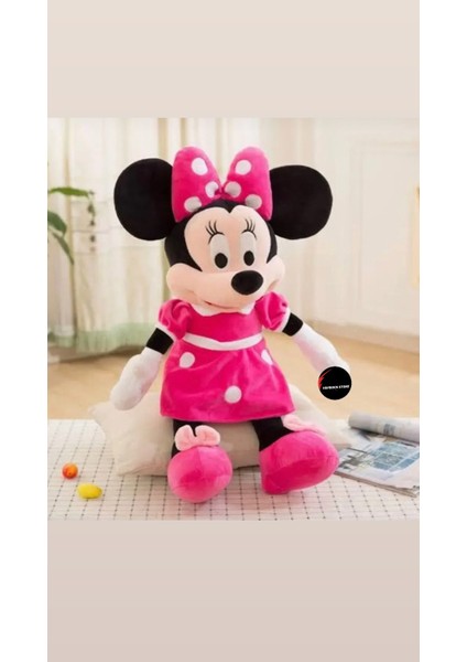 Mickey Minnie Mouse Peluş Oyuncak Büyük Boy 50 cm Hediyelik Uyku Arkadaşı