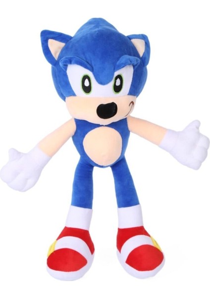 45 cm Sonic Peluş - Kirpi Peluş - Sonic The Hedgehog