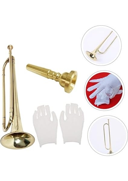 1 Takım Erkek Kız Için Öğrenci Trompet Müzik Aleti Dayanıklı ve Dekorasyonu Için Şık Tasarım Güvenilir ve Güvenli Malzeme ile Eğlenceli Oyun Imkanı modelleri