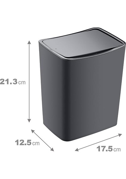 Touch Çöp Kovası 4 Lt Antrasit fiyatları
