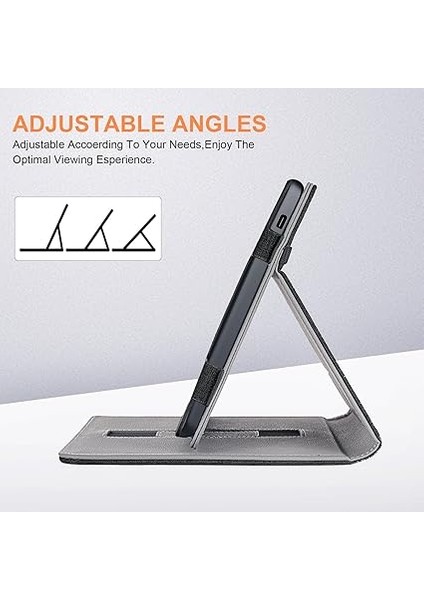 Için Kobo Libra Colour Kalem Tutuculu Kılıf, Uyku Katmanı Kobo Libra 2 Kılıf, El Kayışlı Kılıf, Siyah indirimleri