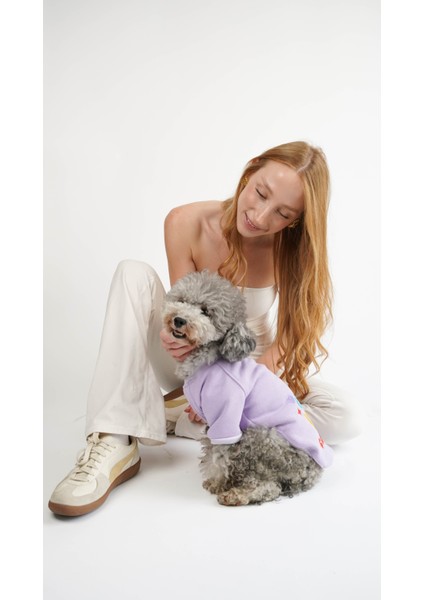 Kedi Köpek Hoodie Happy Vibes fırsatları