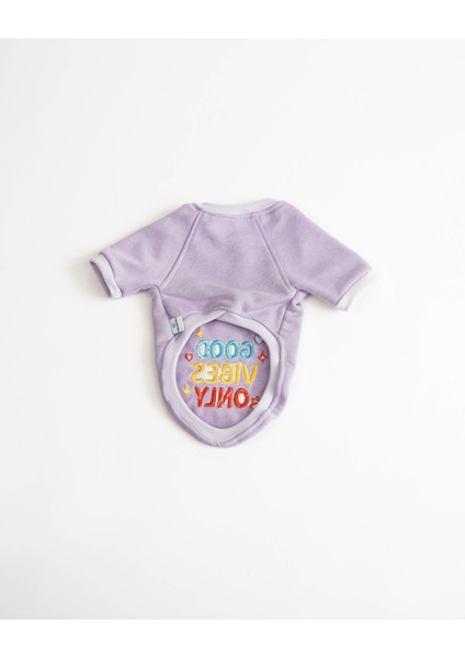 Kedi Köpek Hoodie Happy Vibes