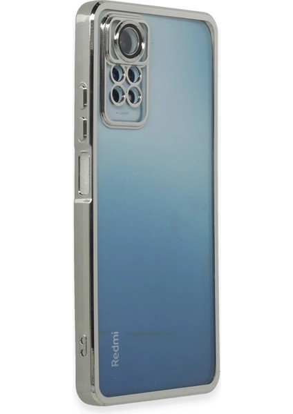 Lvsqvr Newface Xiaomi Redmi Note 11 Pro Kılıf Razer Lensli Silikon - Gümüş fiyatları