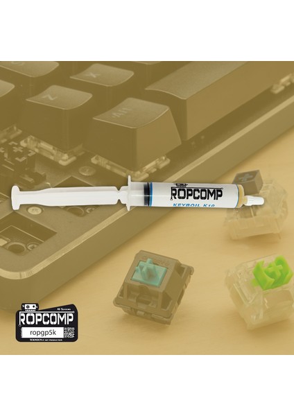 Keyboil Mekanik Klavye Tuş Yay Yağı K10 modelleri