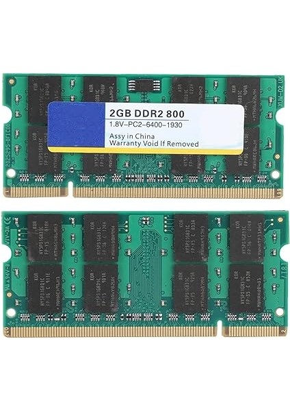 Ram 8 GB Dizüstü Bilgisayar Ddr Xiede Ddr2 800 Mhz 2g 1.8 V 200PIN Dizüstü Yüksek Çalışma Hızı Ram Bellek Tam Uyumlu fiyatları