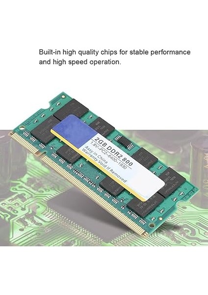 Ram 8 GB Dizüstü Bilgisayar Ddr Xiede Ddr2 800 Mhz 2g 1.8 V 200PIN Dizüstü Yüksek Çalışma Hızı Ram Bellek Tam Uyumlu fırsatları