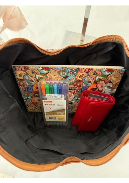 Örgü Deri Omuz Çantası Hobo Çanta – Omuz Askılı, Yumuşak Deri, Günlük & Şık Spacious Shoulder Bag fırsatları