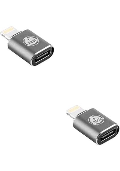 20W Type C To Lightning iPhone Yuva Çevirici Dönüştürücü Otg Adaptör Otgmt Ikili Paket modelleri