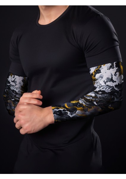 Oni Çift Oyuncu Sporcu Kolluk Gamer Sleeve Buffed
