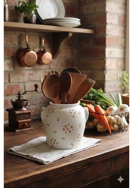 Dekoratif Rustik Seramik Kaşıklık & Vazo modelleri