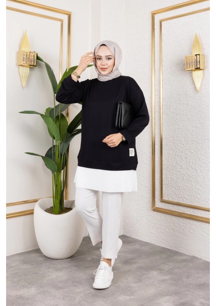 Kadın Piliseli Modal Kumaş Tunik modelleri