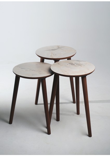 3'LÜ ZİGON SEHPA %100 MDF AYTAŞI MADRİD MODEL SEHPA modelleri