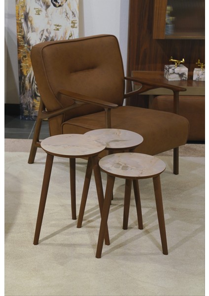 3'LÜ ZİGON SEHPA %100 MDF AYTAŞI MADRİD MODEL SEHPA fırsatları