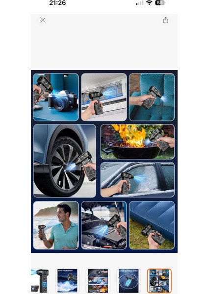 Taşınabilir Kompakt Jet Fan indirimleri