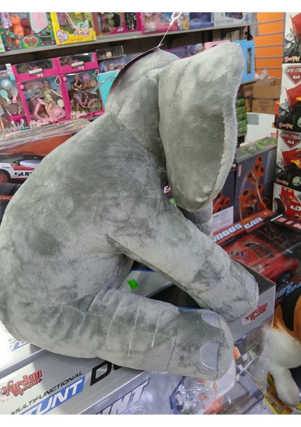 Sevimli Oturan Fil Peluş Oyuncak modelleri