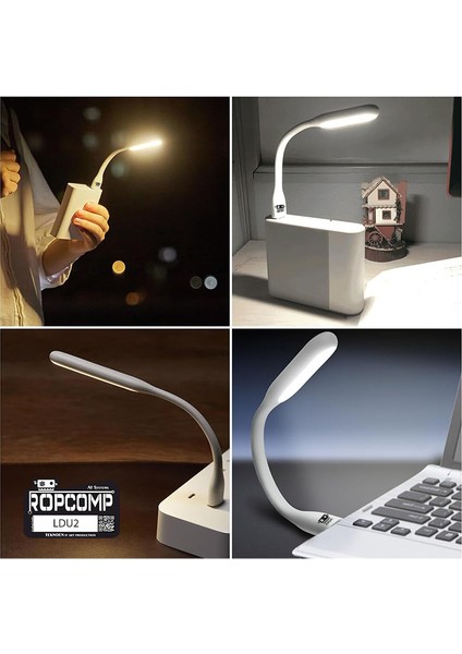 USB LED Işık – Esnek Okuma ve Klavye Lambası (Beyaz) indirimleri