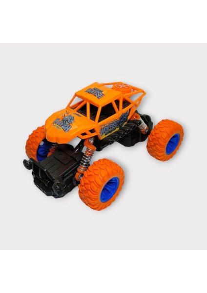 Çek Bırak Cross Buggy Araba 14 cm - Turuncu (Lisinya)