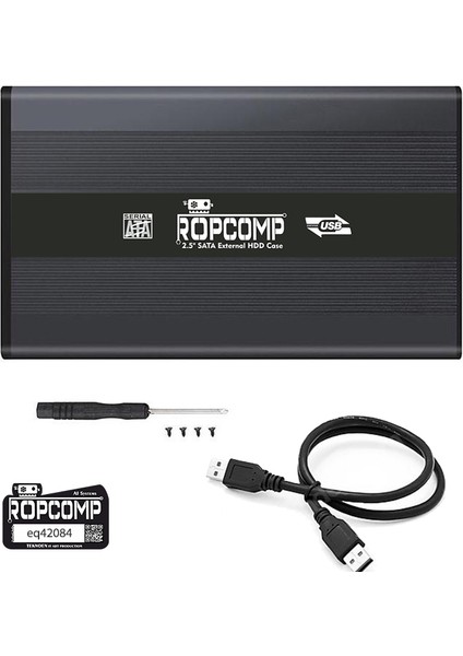2.5" USB 2.0 Sata Harici Harddisk Kutusu Metal fırsatları