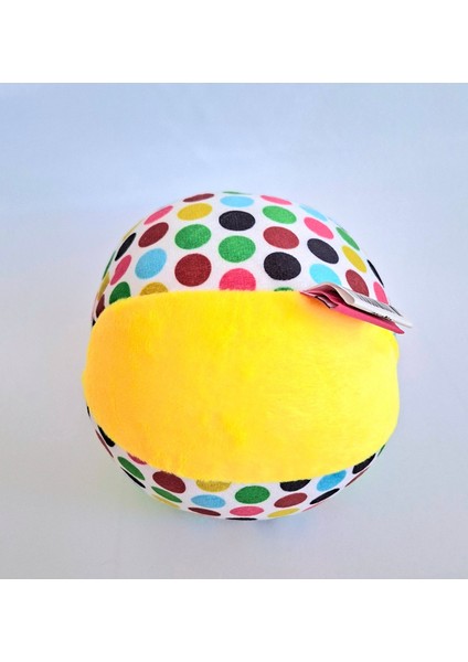 Peluş Oyuncak Top Çıngıraklı Pelüş Bebek Çocuk Topu Yumuşacık Renkli Pelüş Top fiyatları