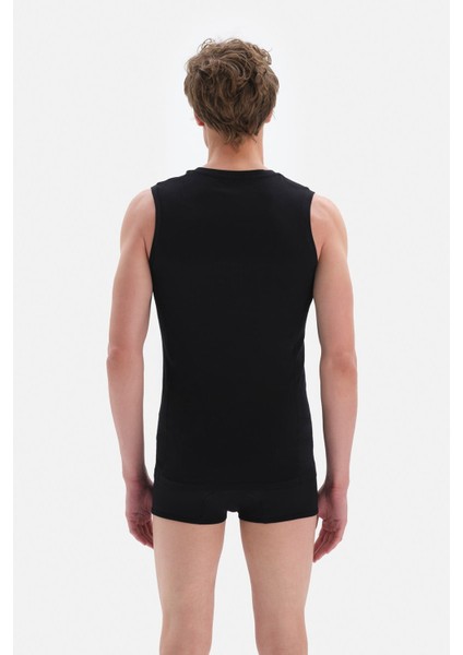 Erkek Pamuklu Sıfır Kol V Yaka Atlet D5060 modelleri